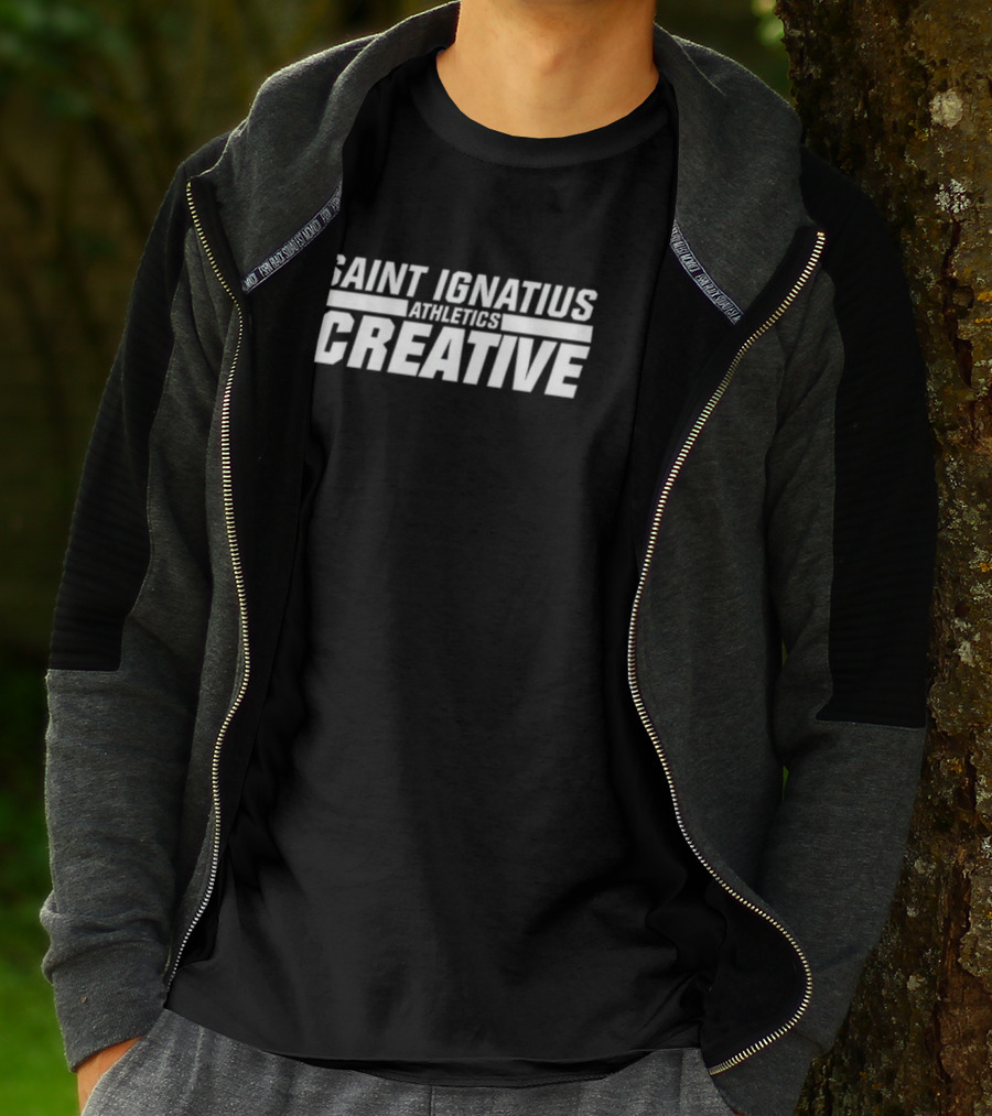 Saint Ignatius Athletics Creative Siwolfpack T-Shirt
