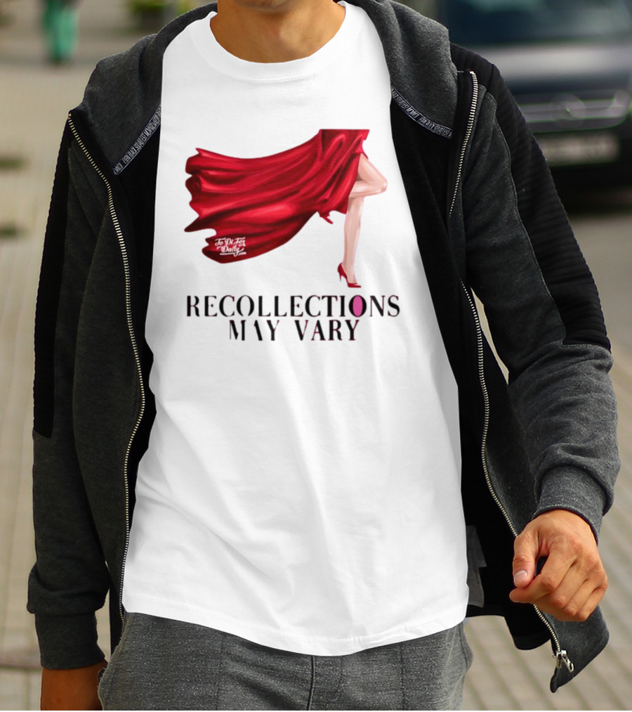 Recollections May Vary Red Dress Princess Of Wales T-Shirt