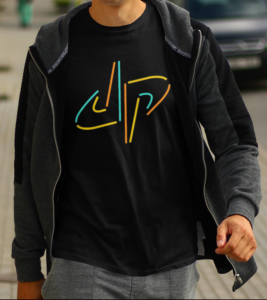 Dude Perfect Neon Logo Sport Mode T-Shirt