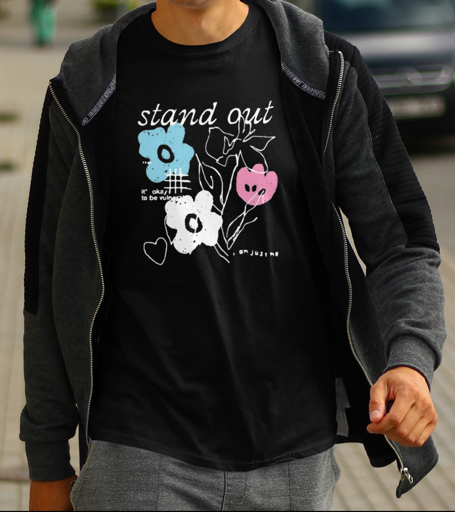 Aimsey Stand Out It’s Okay To Be Vulnerable I Am Jiust Me T-Shirt