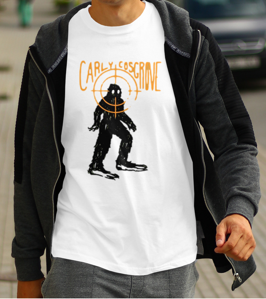 Carlycosgrove Bigfoot In Crosshairs T-Shirt