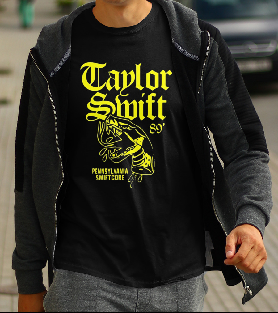 Taylor Swift Pennsylvania Swiftcore 89' Snake T-Shirt