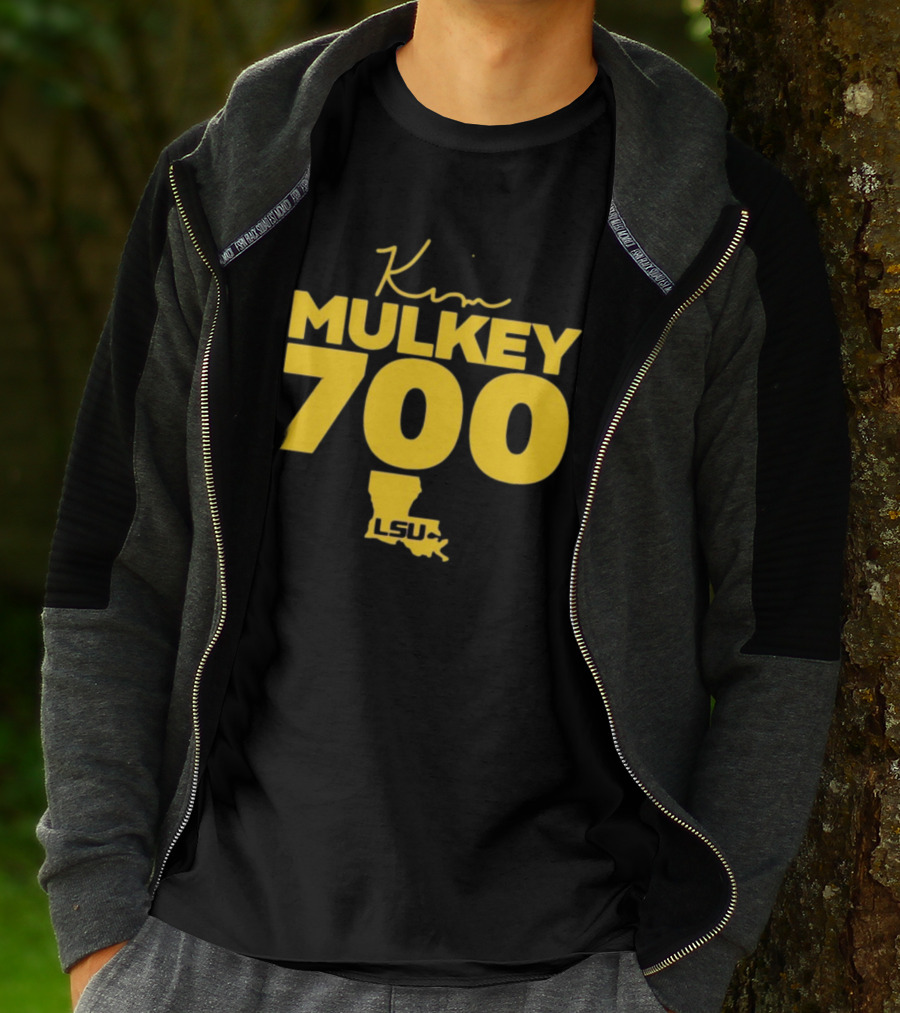 Kim Mulkey 700 LSU Women's Basketball Achievement T-Shirt