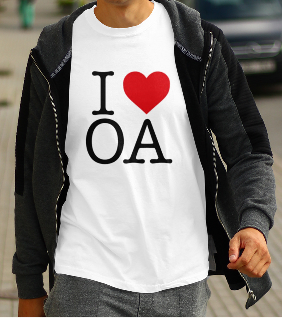 I Heart OA Symbolized Love For OA Movement T-Shirt
