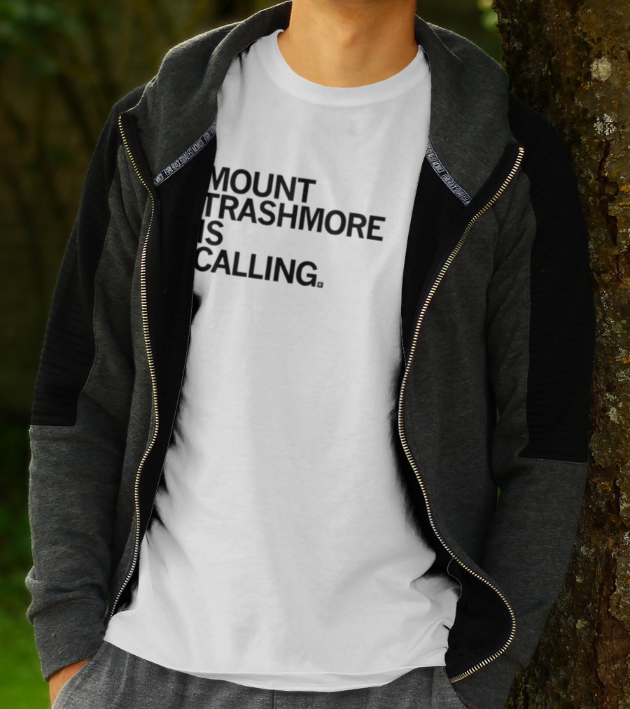 Mount Trashmore Is Calling Raygunsite T-Shirt