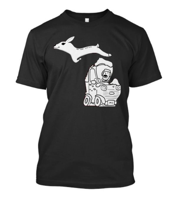 Michigan For Deer Ice Road Truck Journey T-Shirt