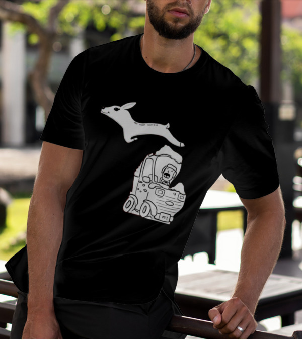 Michigan For Deer Ice Road Truck Journey T-Shirt