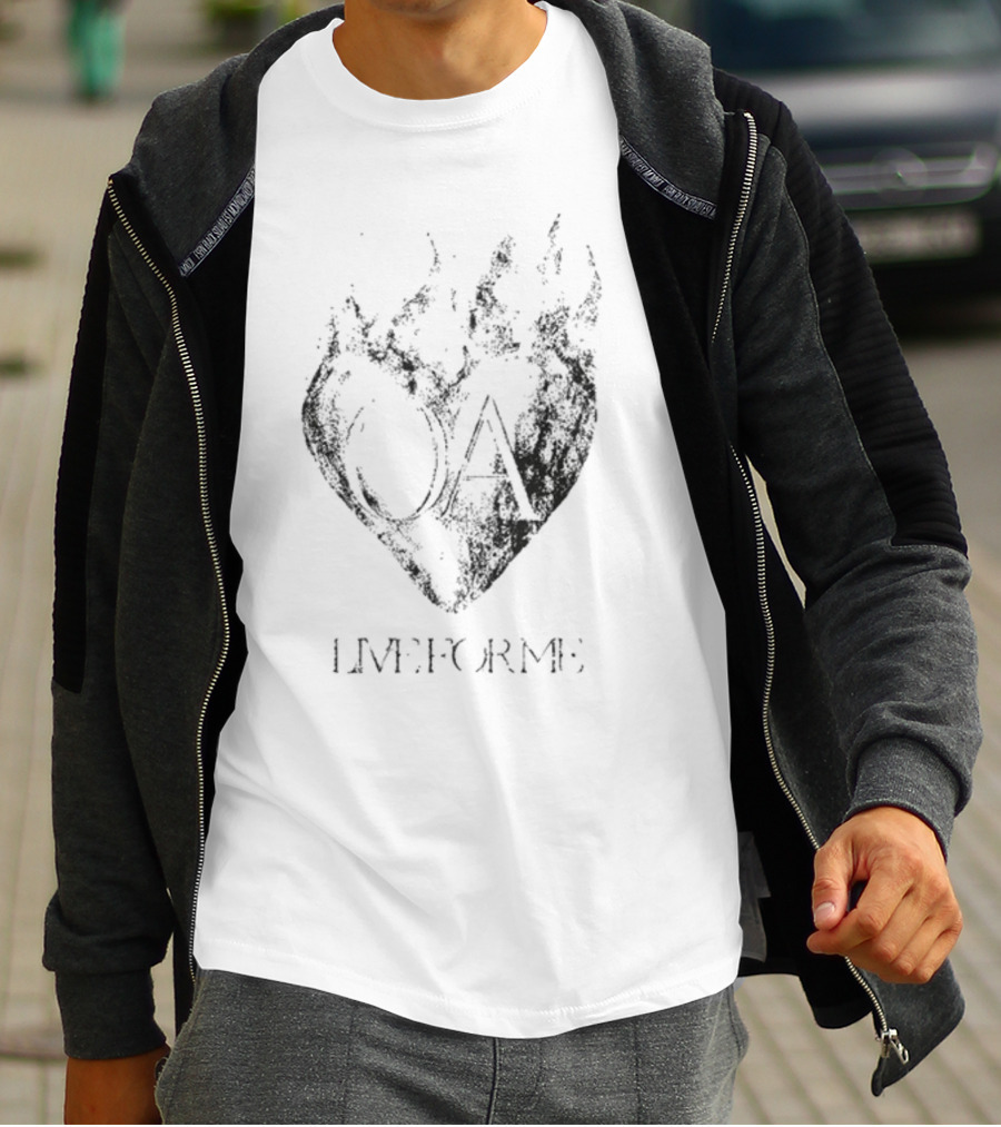 OA Live For Me Flame Symbol Omarapollo T-Shirt