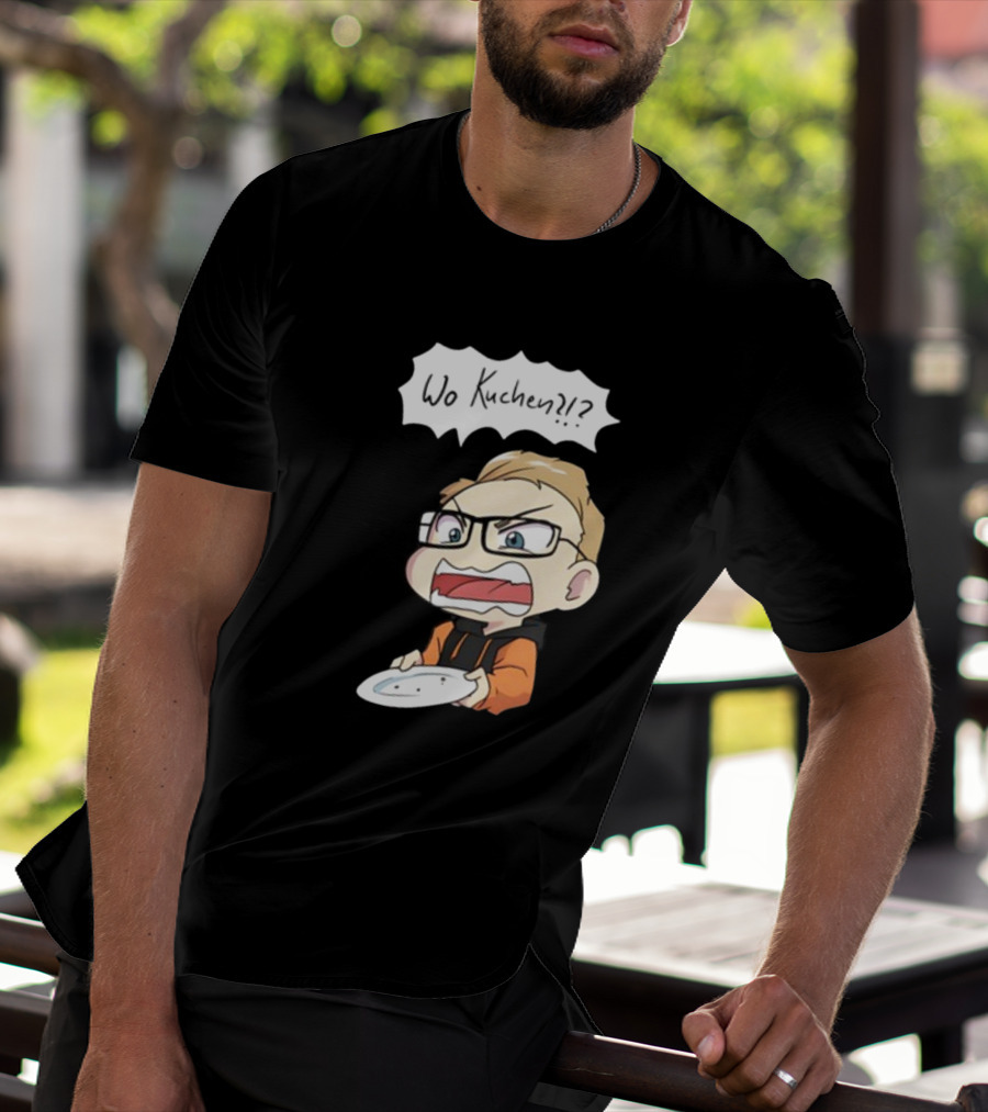 Wo Kuchen Kittycat Cakes Damen Comic Style Character T-Shirt
