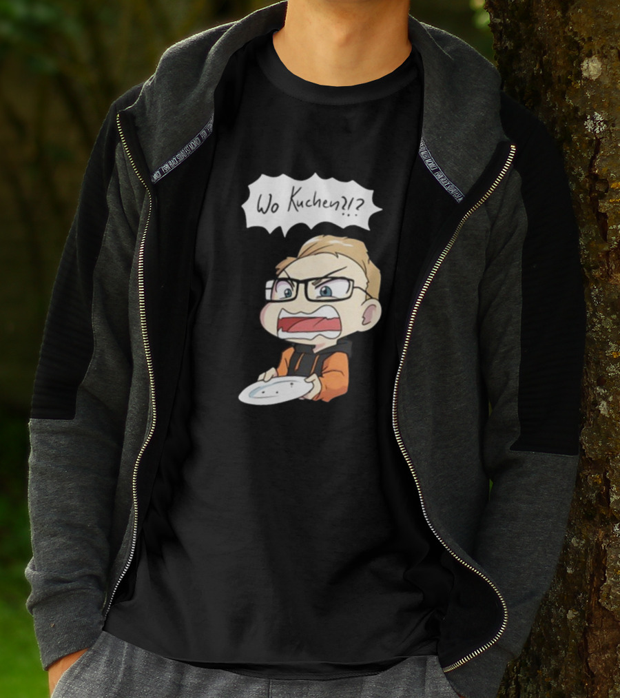 Wo Kuchen Kittycat Cakes Damen Comic Style Character T-Shirt