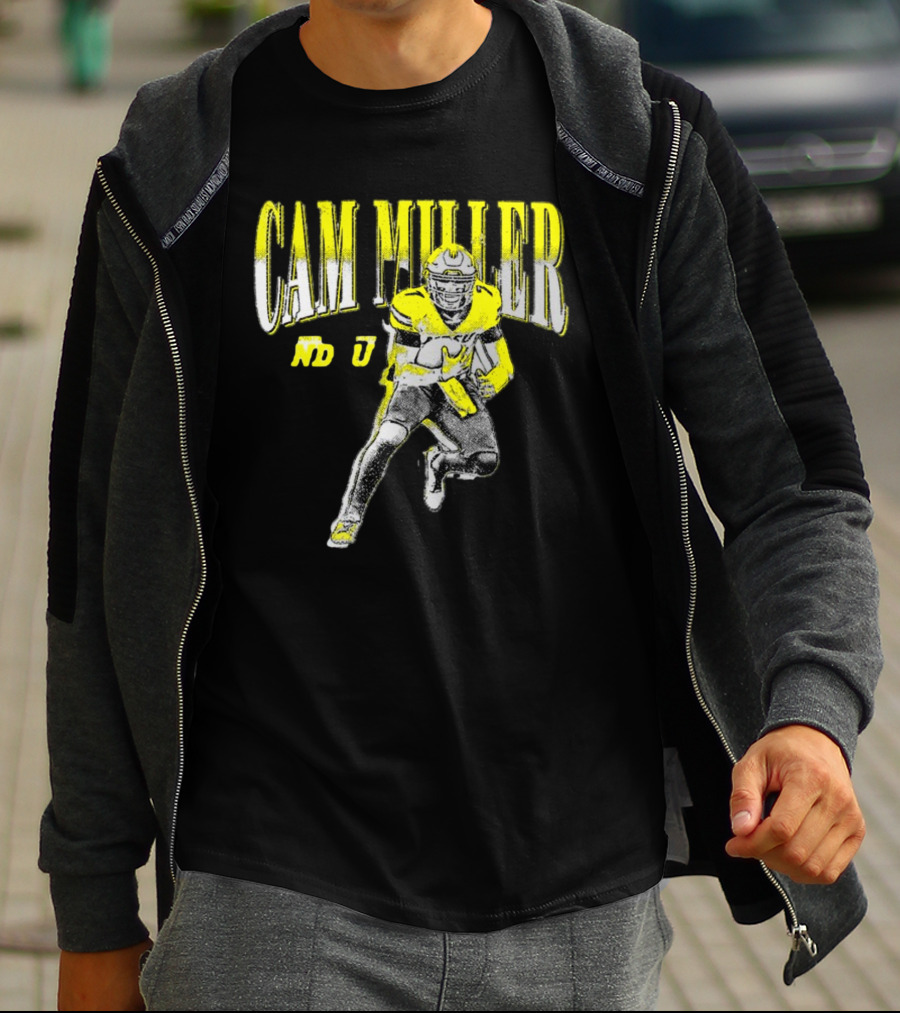 Cam Miller NDSU North Dakota State Football Action T-Shirt