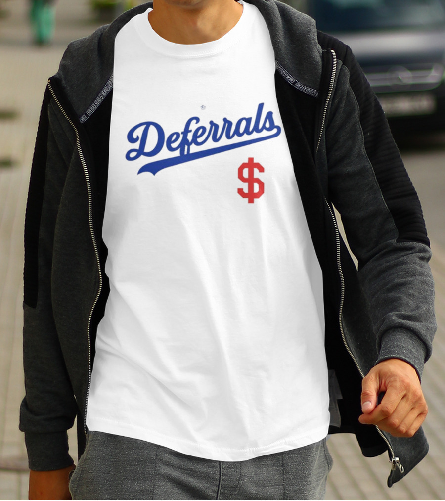 Deferrals Rotowear Store Dollar Sign T-Shirt