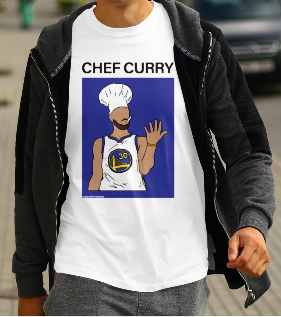 Chef Curry Golden State Basketball Number 30 T-Shirt