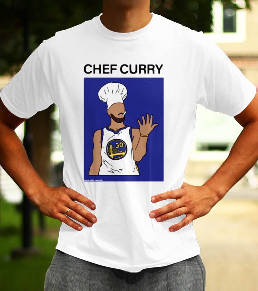 Chef Curry Golden State Basketball Number 30 T-Shirt
