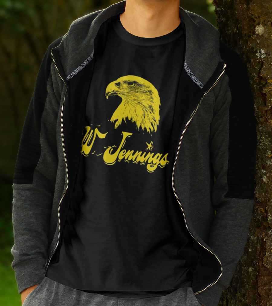 Seager X Waylon Jennings Eagle W Jennings Star T-Shirt