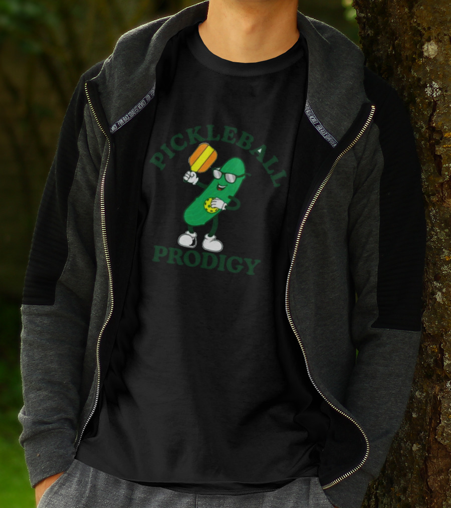 Middleclassfancy Pickleball Prodigy Pickle Racket Champion T-Shirt