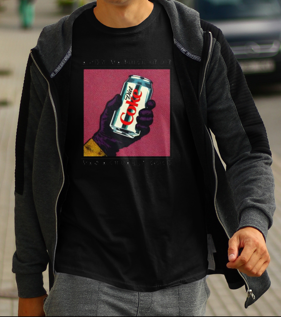 Andy Warhol If He Was Actually Good Diet Coke T-Shirt