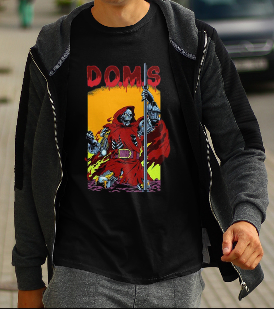 D.O.M.S Raskolapparel Dr Doms Skeleton Warrior T-Shirt
