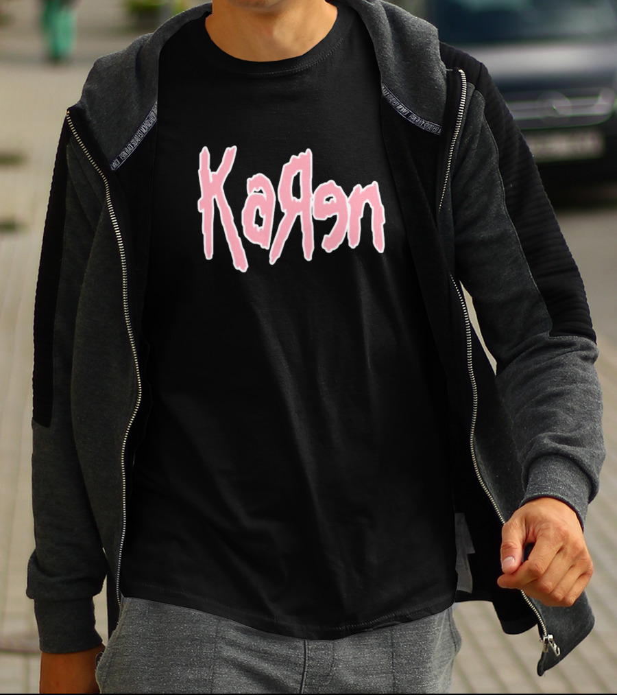 Korn Karen Logo Meme T-Shirt