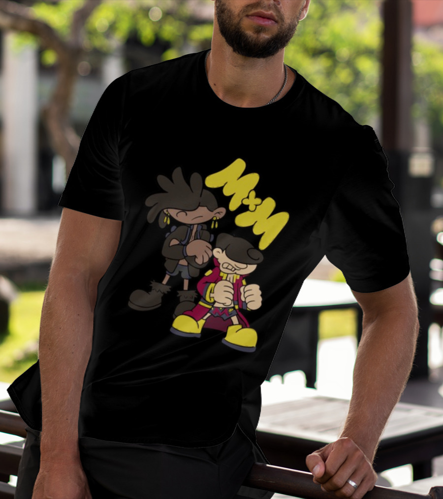 Mxm Next Door Characters Cartoon Style M*M T-Shirt