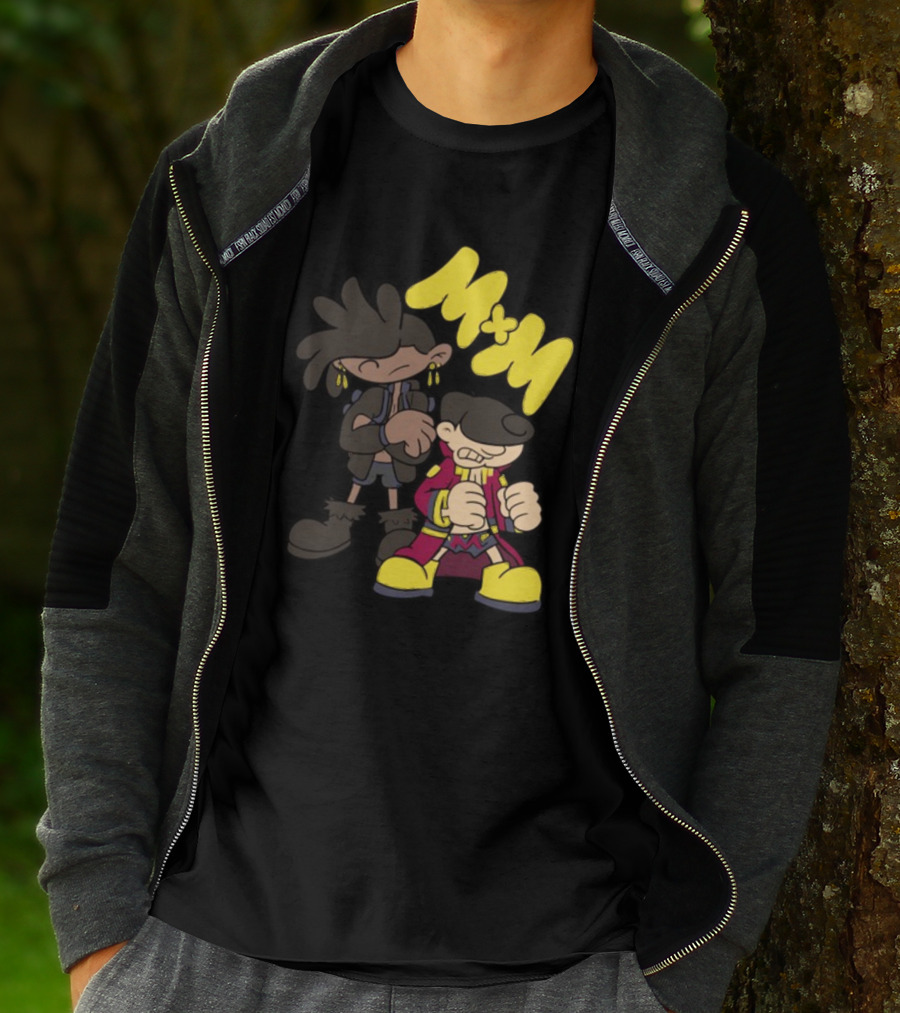 Mxm Next Door Characters Cartoon Style M*M T-Shirt