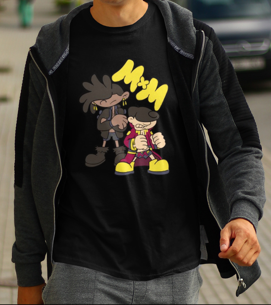 Mxm Next Door Characters Cartoon Style M*M T-Shirt