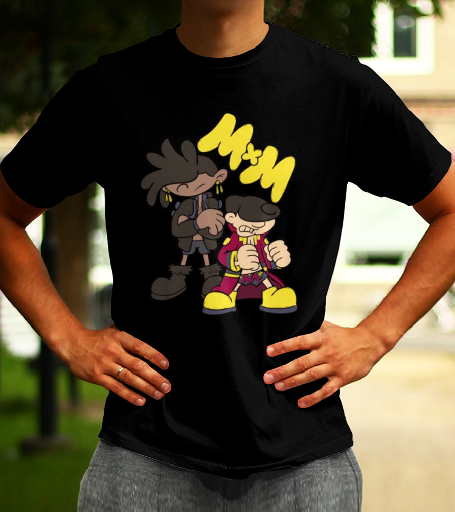 Mxm Next Door Characters Cartoon Style M*M T-Shirt