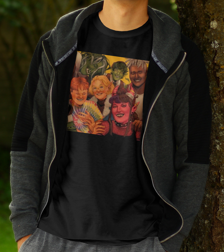 We're The Bad Fantasy Friends Group T-Shirt