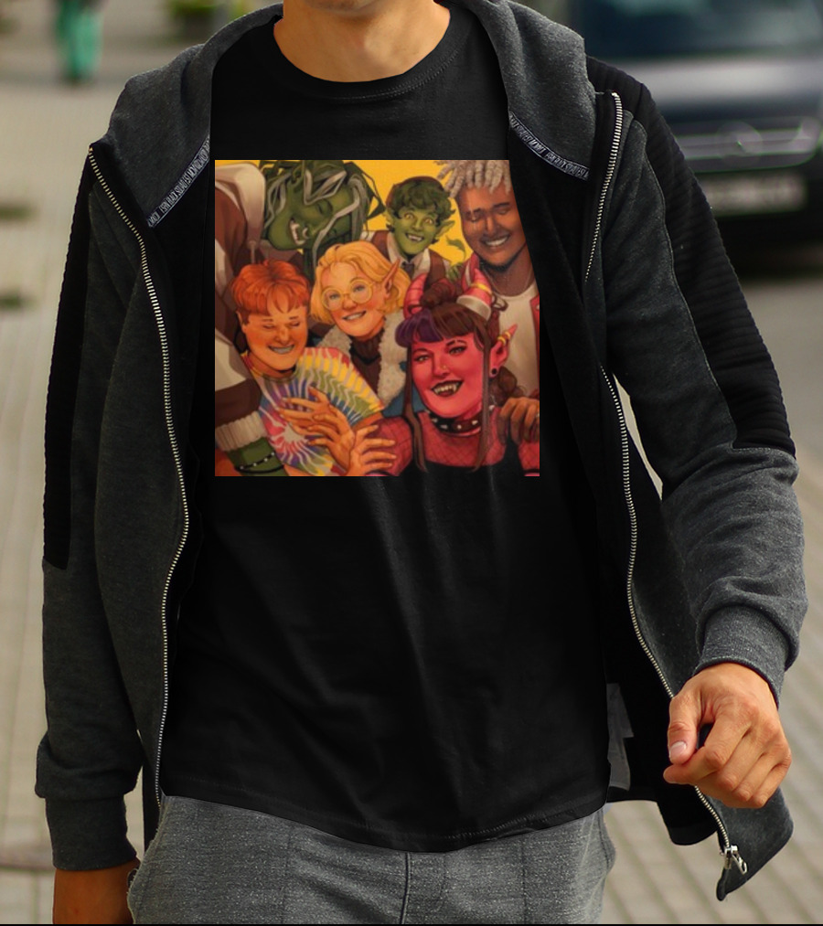 We're The Bad Fantasy Friends Group T-Shirt