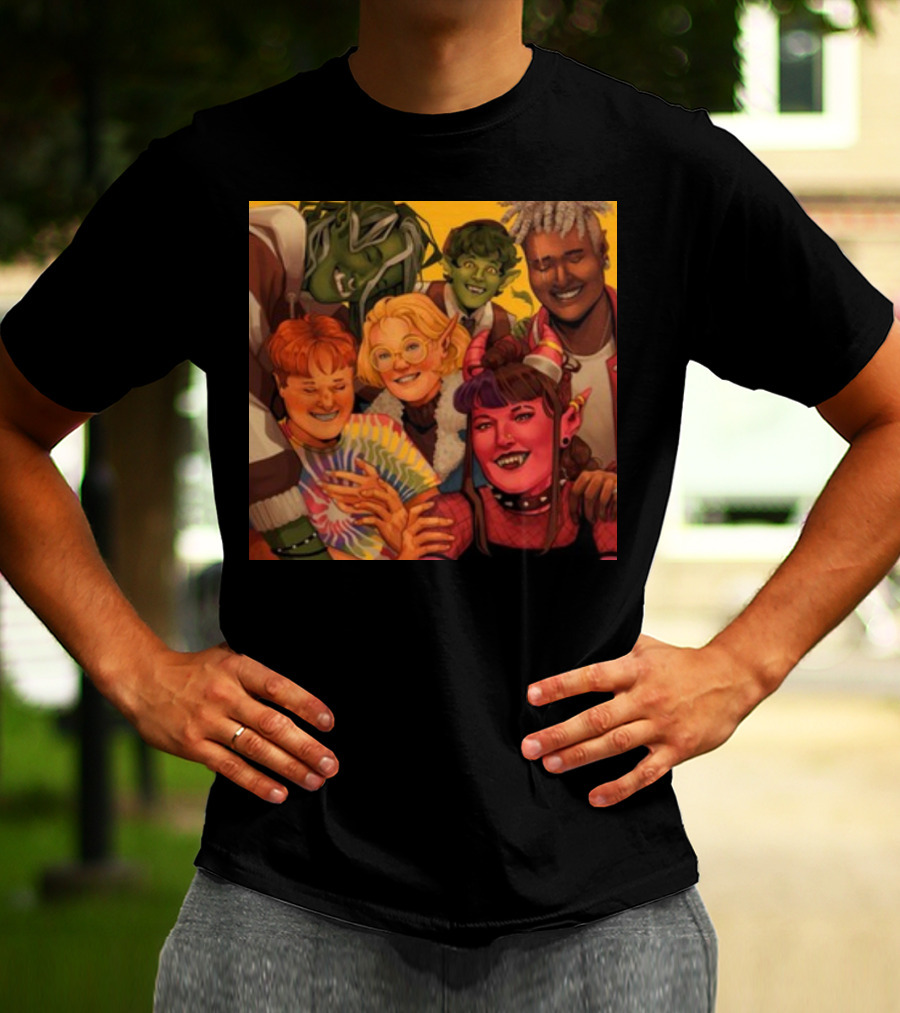 We're The Bad Fantasy Friends Group T-Shirt