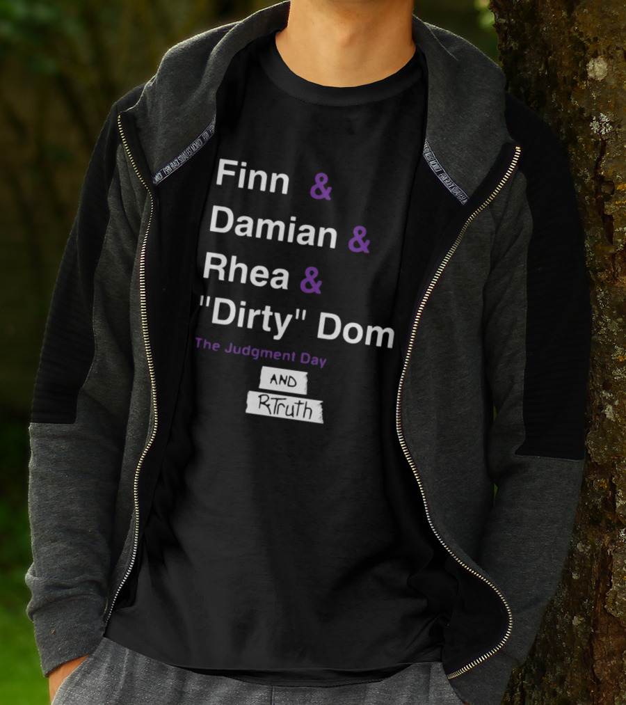 Finn And Damian And Rhea And Dirty Dom The Judgment Day And Rtruth T-Shirt