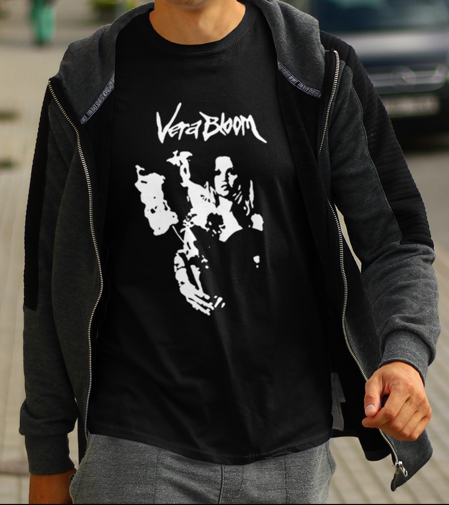 Verabloom Vera Bloom Fire Flowers Retro T-Shirt