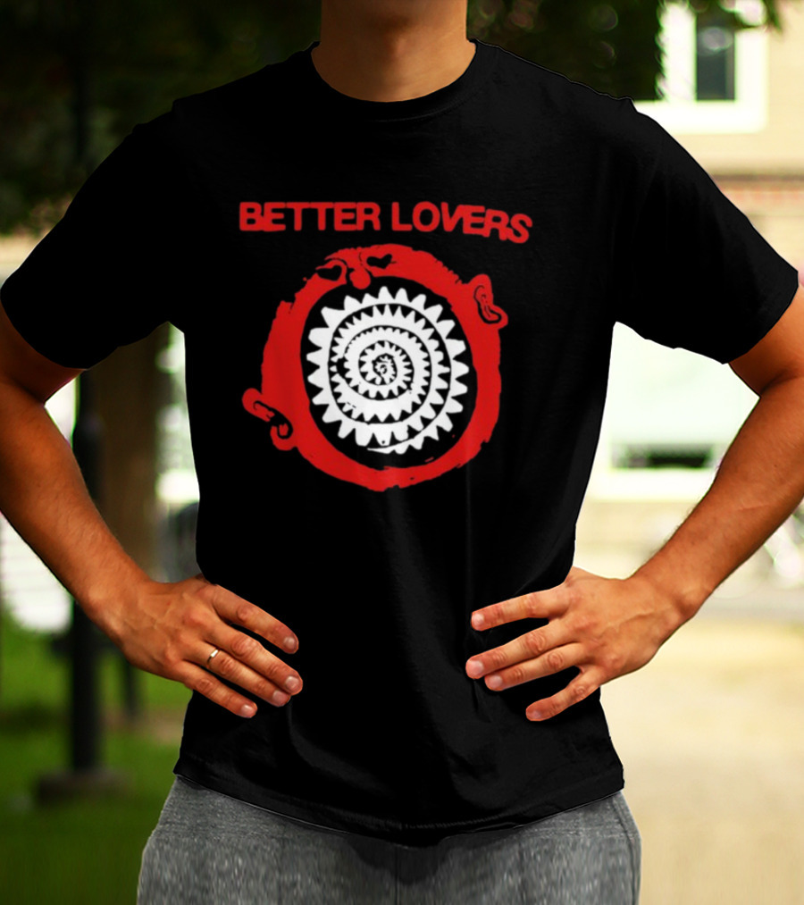 Better Lovers Red Spiral Teeth T-Shirt