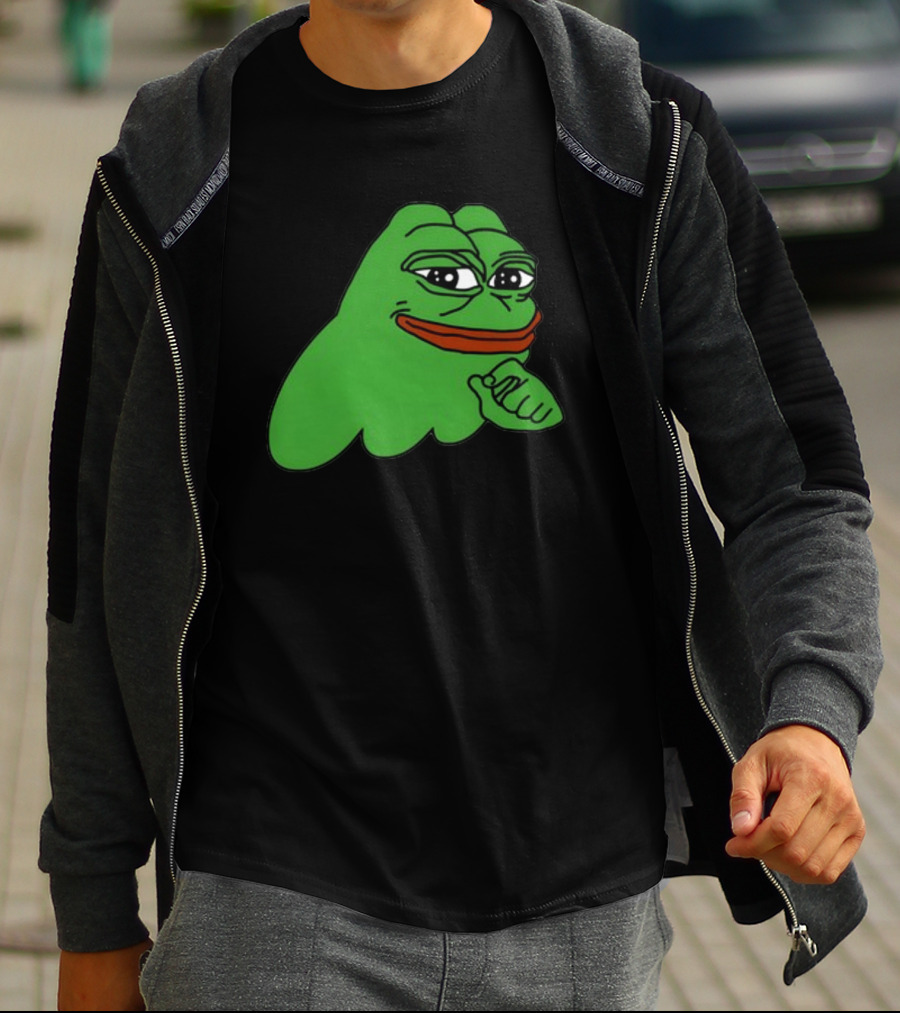 Ribbit.Pepe Pepe Frog Meme Iconic Sol T-Shirt