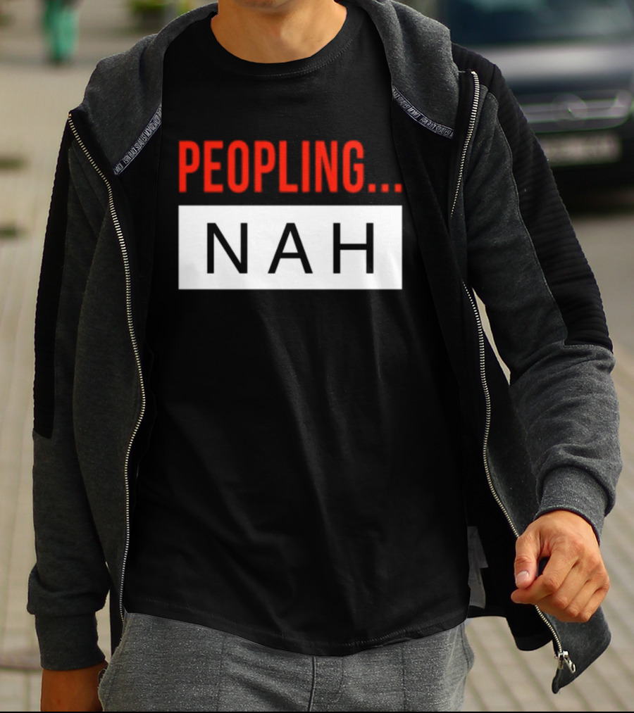 Peopling Nah Minimalist T-Shirt