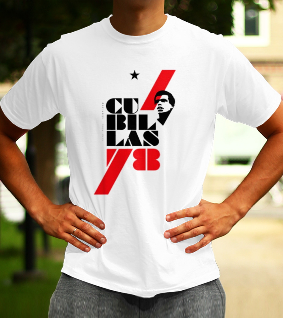 CUBILLAS 78 Star Iconic Red And Black T-Shirt