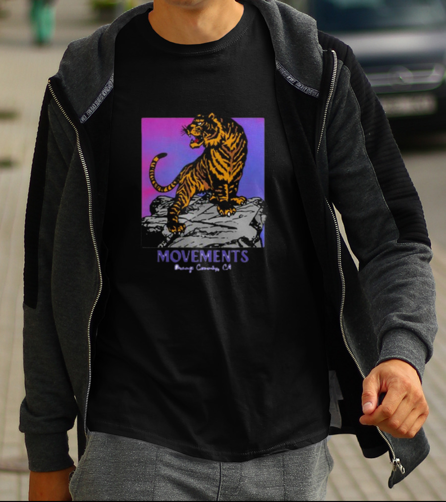 Movements Tiger Orange County CA T-Shirt