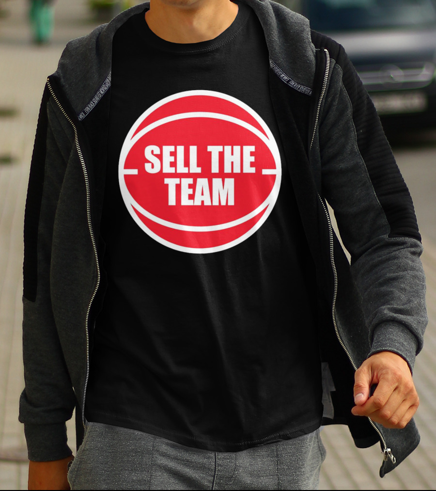 Detroit Pistons Sell The Team Basketball T-Shirt