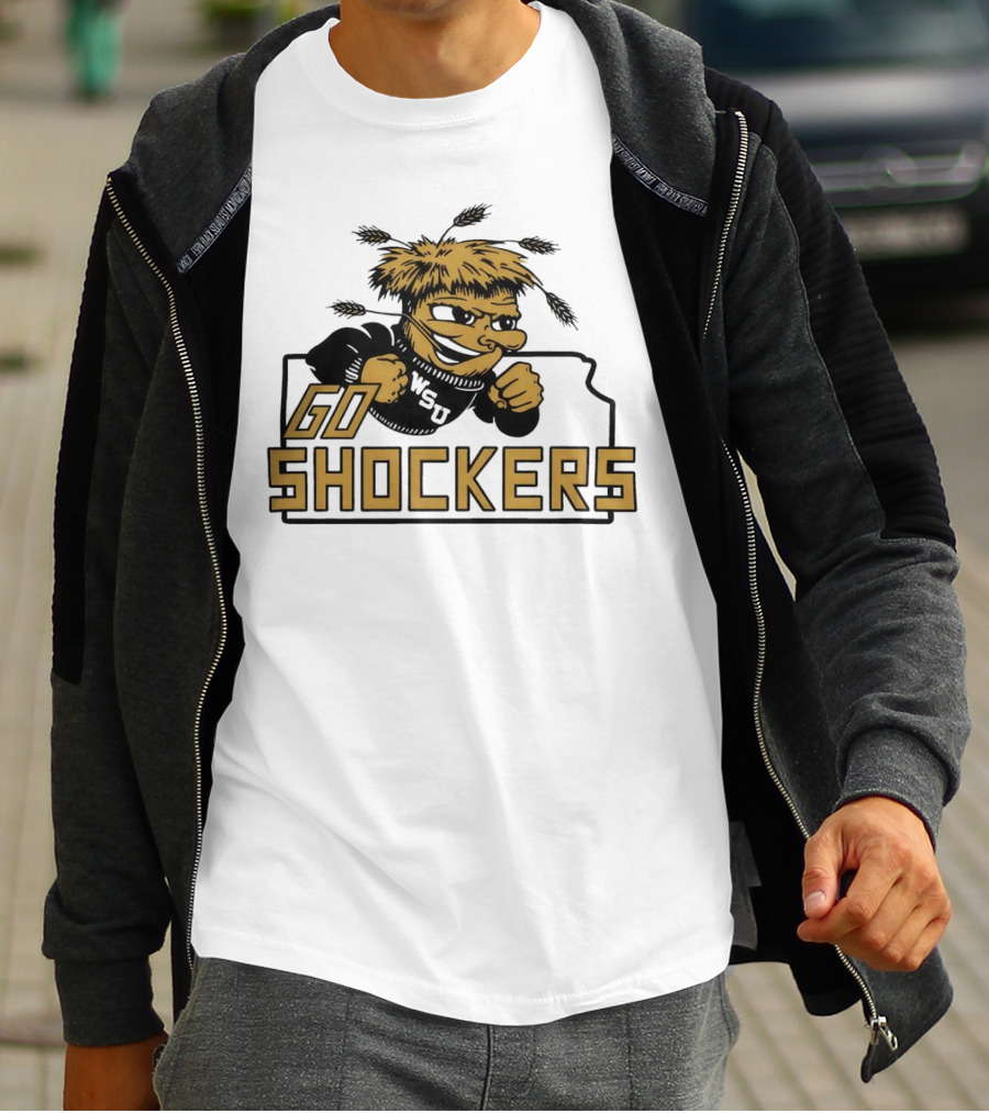 Wichita State University Go Shockers Mascot T-Shirt