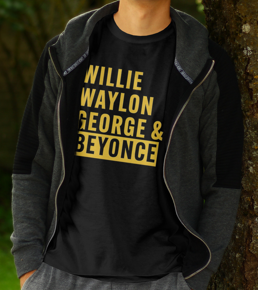 WILLIE WAYLON GEORGE And BEYONCE CLASSIC CULTURE MIX T-Shirt