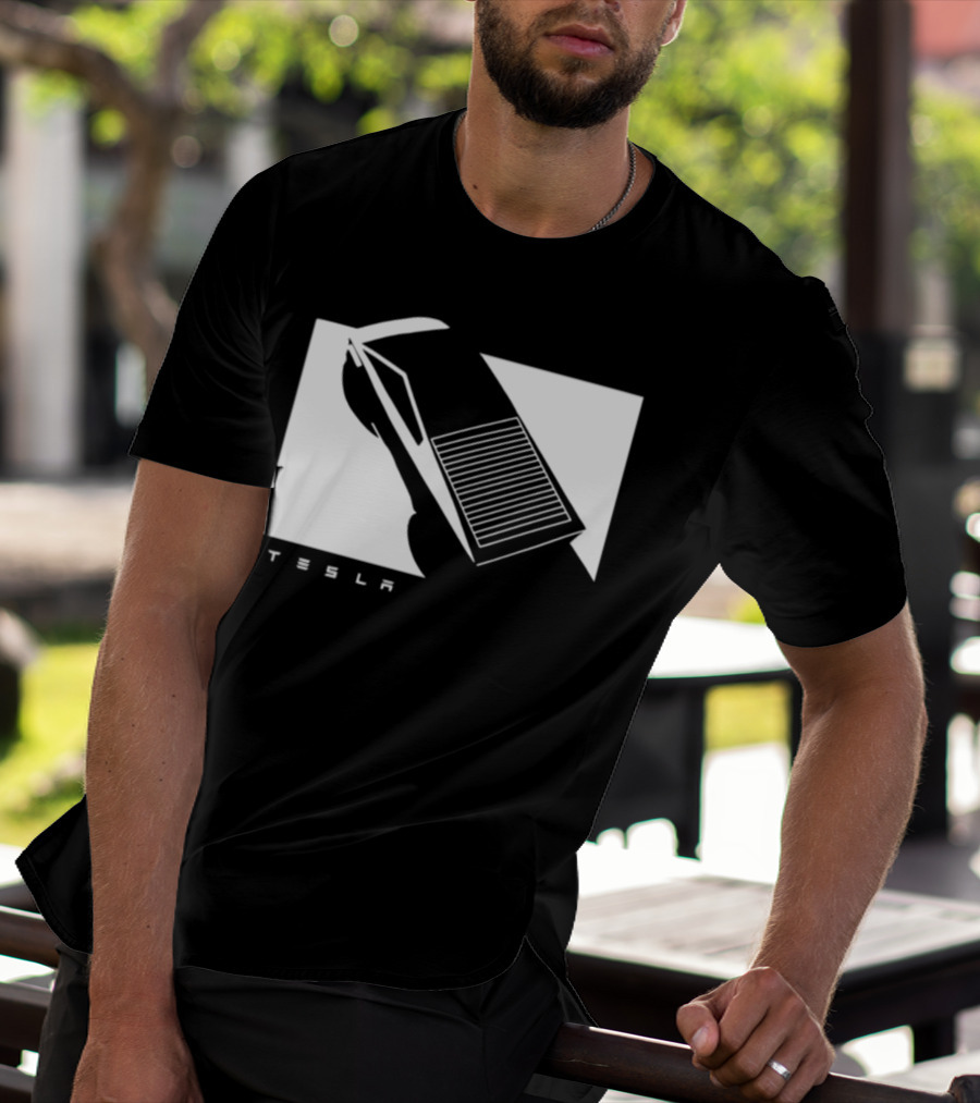 Tesla Cybertruck Monochrome Concept T-Shirt