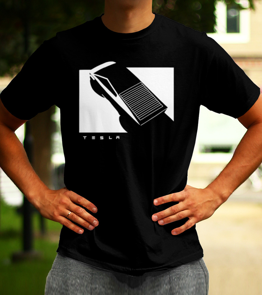 Tesla Cybertruck Monochrome Concept T-Shirt