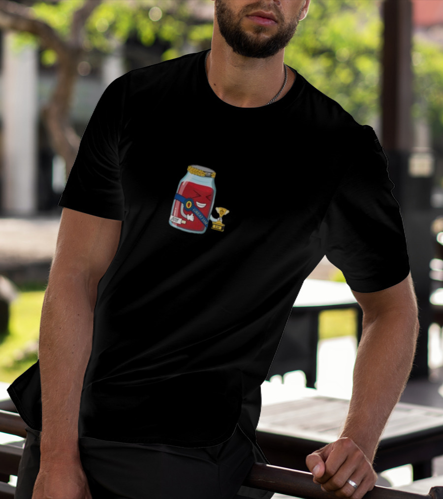 Bob The Poppop Award-Winning Great Jam With Trophy T-Shirt