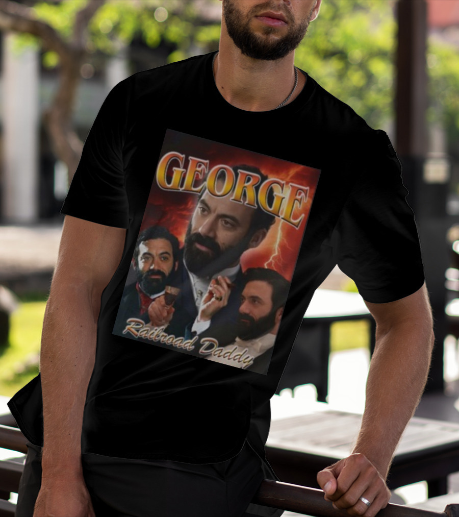 George Mummydearestpodcast Railroad Daddy T-Shirt