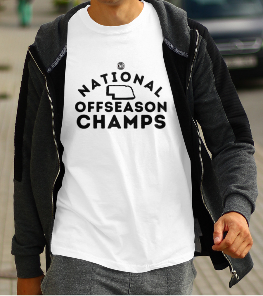 Bbbprinting Nebraska National Offseason Champs Shirt Map T-Shirt