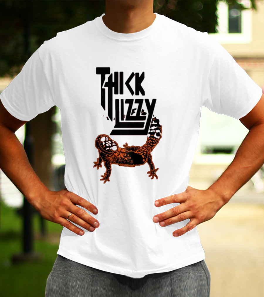Thick Lizzy Folk Freegan Drunk Lizard T-Shirt