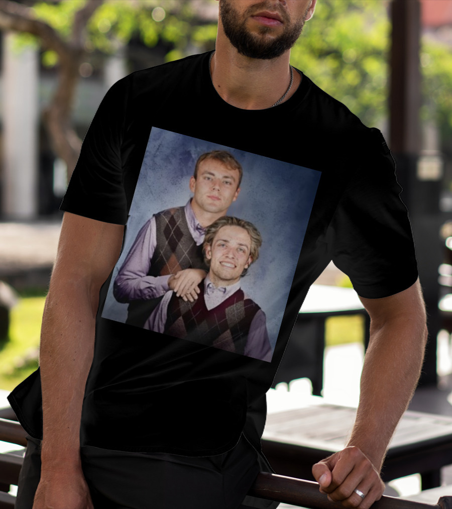 Carson Beck Brock Bowers Step Brothers Comedy Portrait T-Shirt