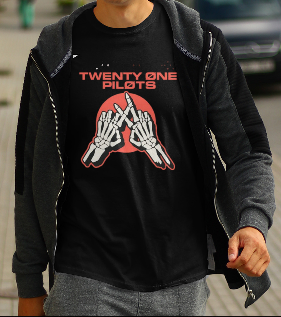 Twenty One Piløts Skeleton Hands I Created This World To Feel Some Control T-Shirt