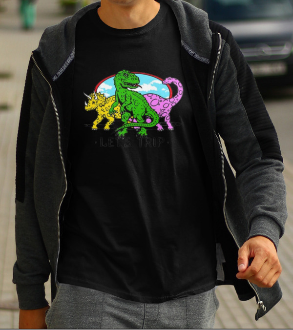 Let's Trip Dinosaur Jurassic T-Shirt