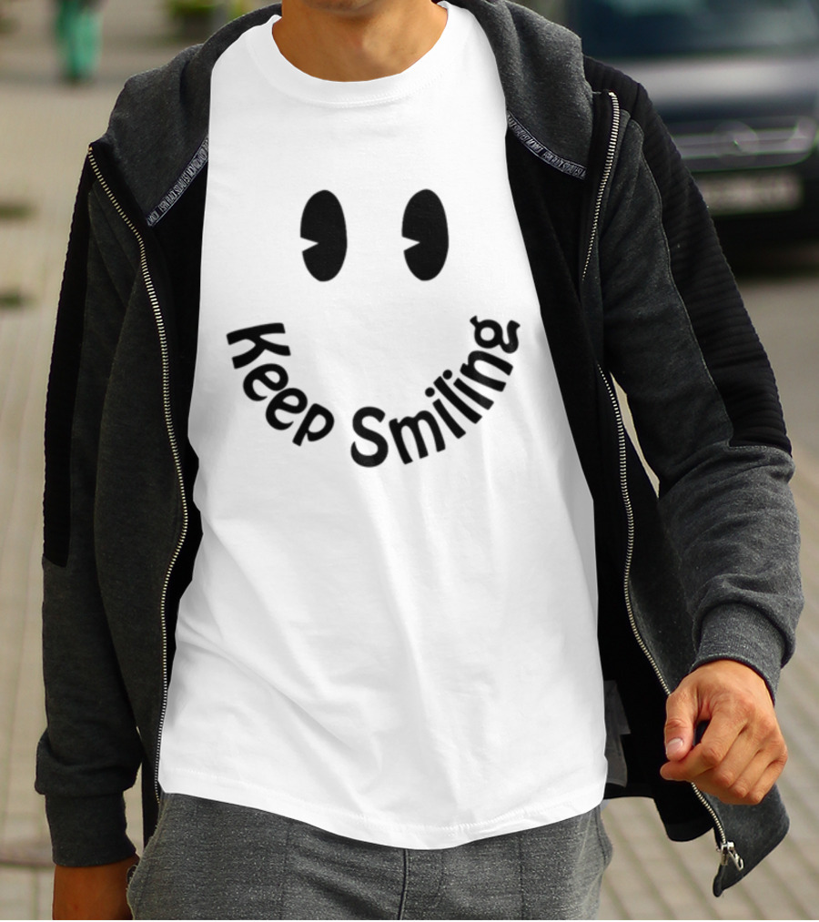Devon Rodriguez Keep Smiling Face T-Shirt